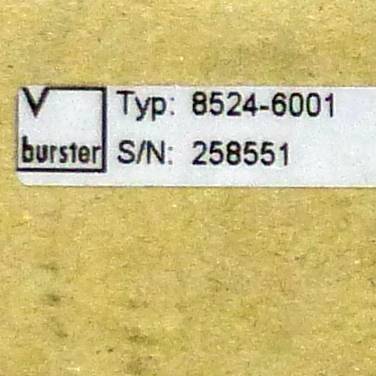 Burster Präzisions-Zug- Druck-Kraftsensor (8524-6001)