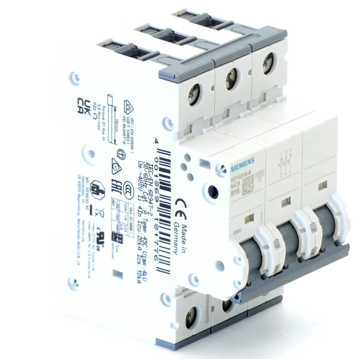 Siemens Leitungsschutzschalter (5SY4316-6)