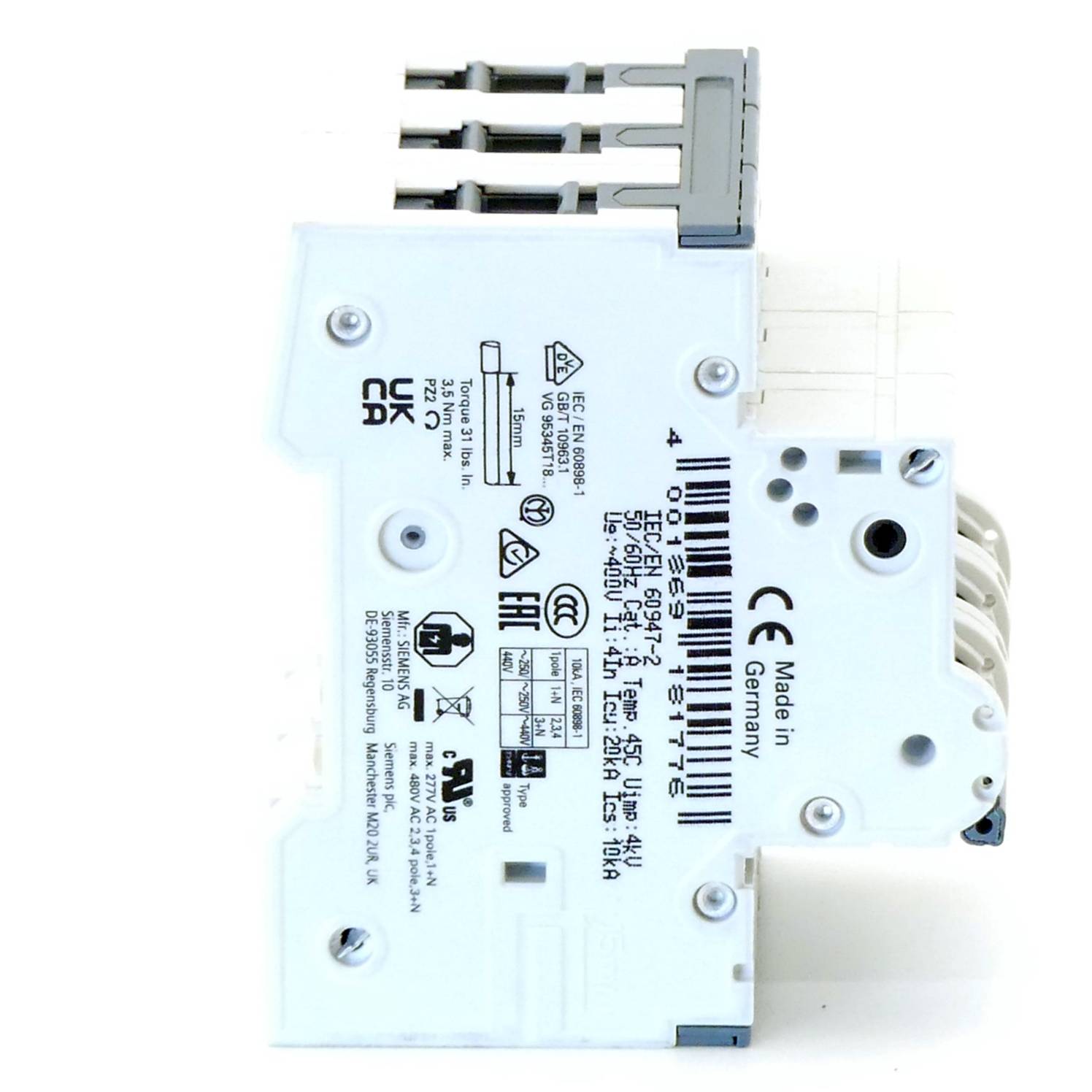 Siemens Leitungsschutzschalter (5SY4316-6)