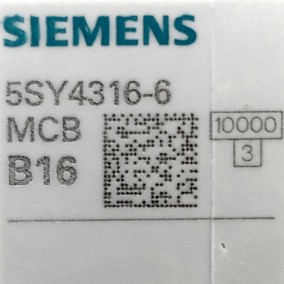 Siemens Leitungsschutzschalter (5SY4316-6)