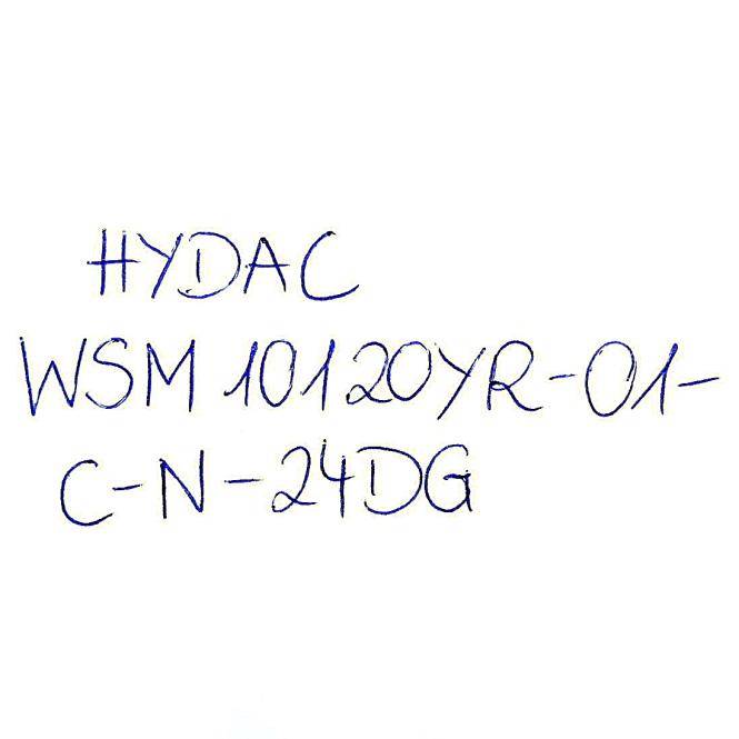 HYDAC Wegesitzventil (WSM 10120YR-01-C-N-24DG)