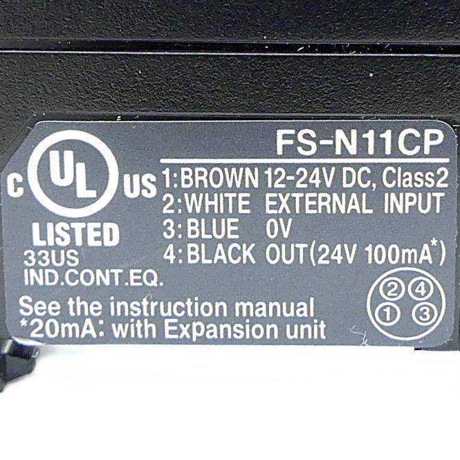 Keyence Glasfaser Verstärker (FS-N11CP)
