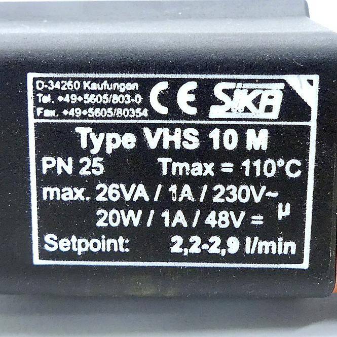 SIKA Strömungsschalter (VHS 10 M)