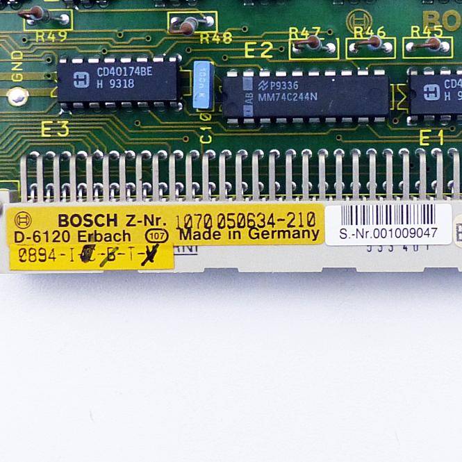 BOSCH Ausgangskarte (1070050634)