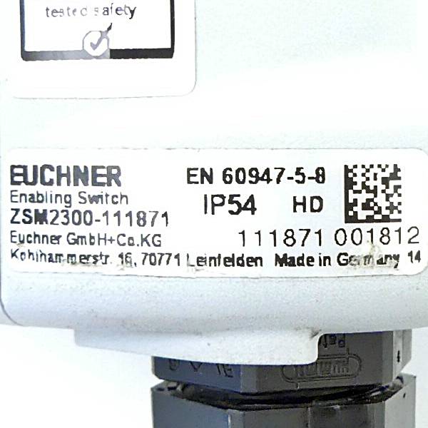 Euchner Freigabetaster ZSM2300-111871 (ZSM2300-111871)
