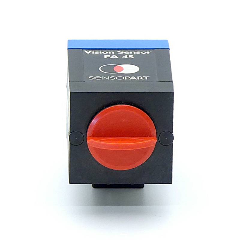 SENSOPART Objekterkennungssensor FA 45-300-CC-OBOCSHS4 mit Cosmicar TV Objekt (522-91054)