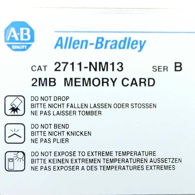 Allen-Bradley Speicherkarte (2711-NM13)