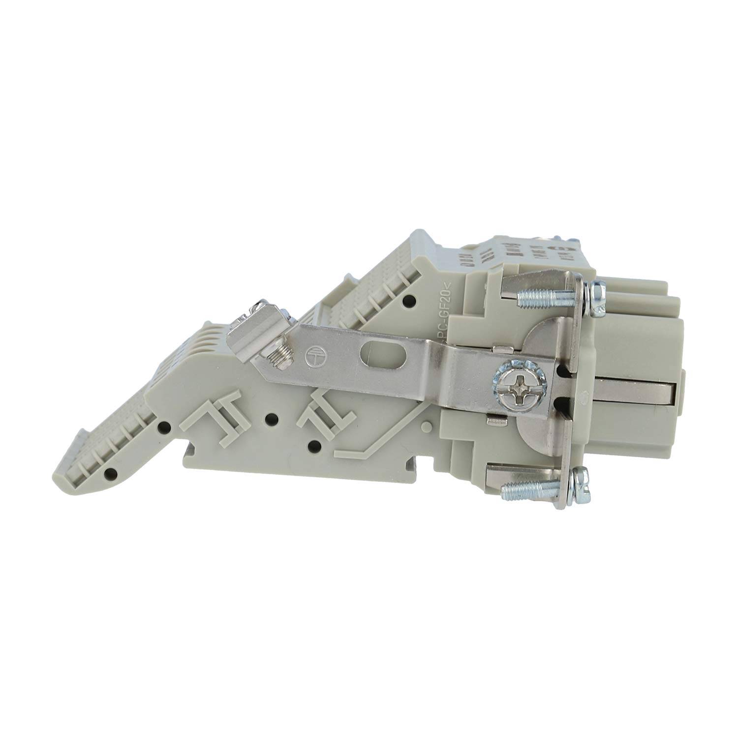 HARTING Han 10ES Anschlussverteiler Buchseneinsatz (F) "links" Käfigzugfederanschluss, 10-polig+PE 500V, 16A - 1 Stück