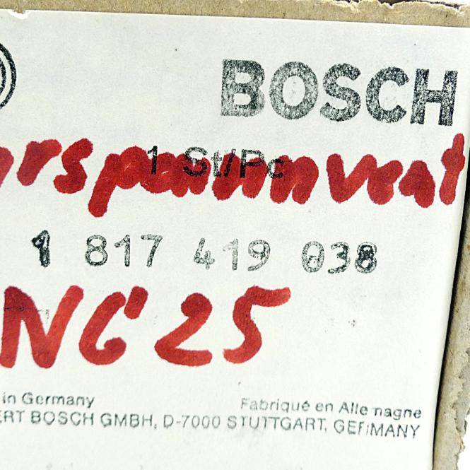 Bosch Vorspannventil (1 817 419 038)