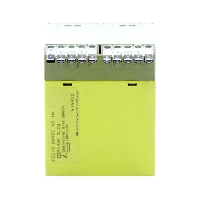 Pilz Sicherheitsrelais PZE/5 24VDC 4S 1ö (474910)