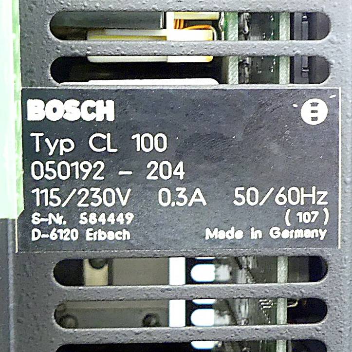 Bosch Steuerung CL 100 (050192 - 204)