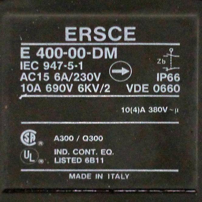 ERSCE Positionsschalter (E400-00-DM)