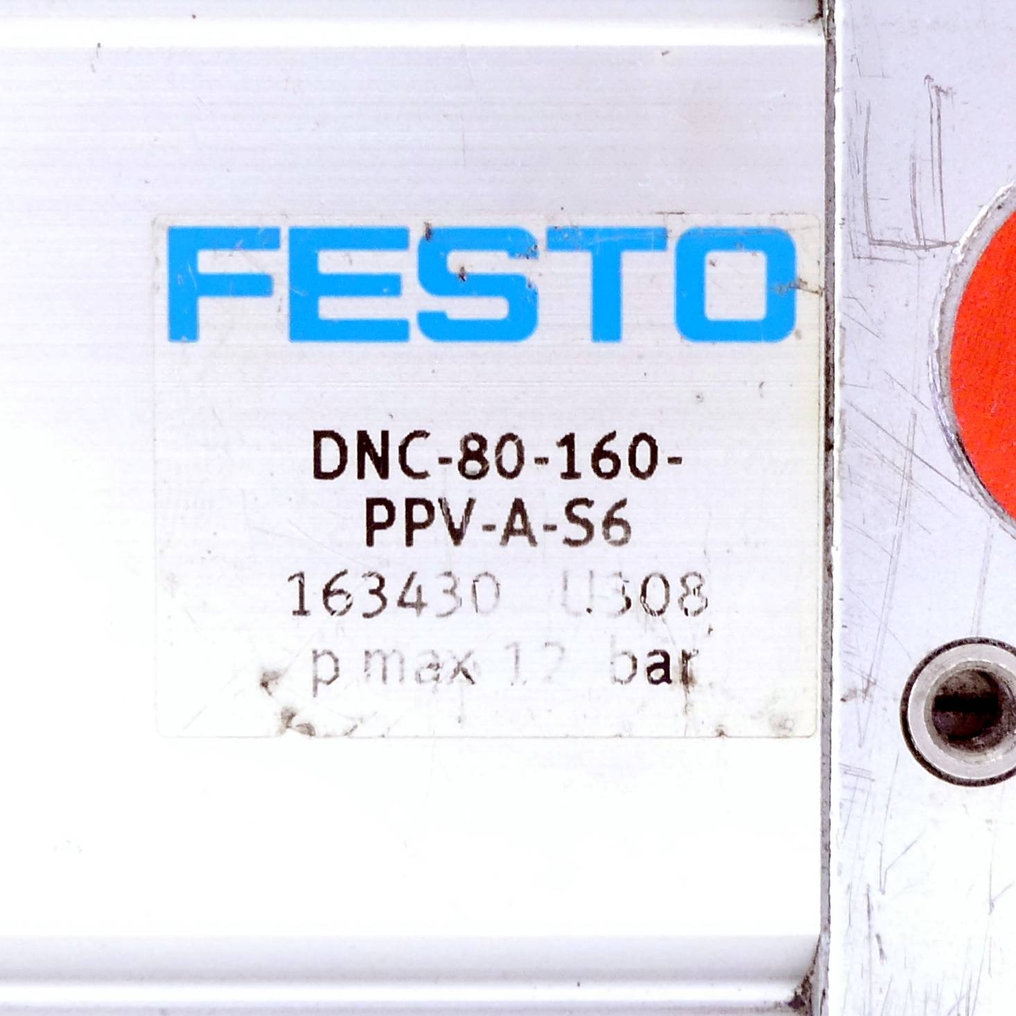 FESTO Pneumatikzylinder DNC-80-160-PPV-A-S6 (163430)