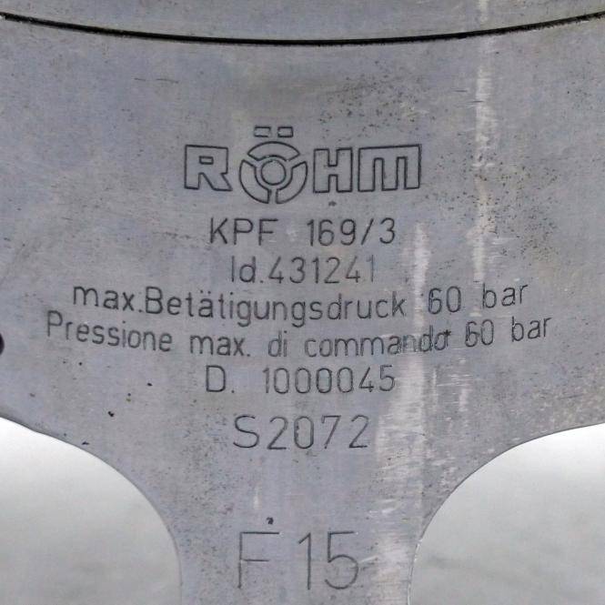 RÖHM Spannfutter (KPF-169/3)
