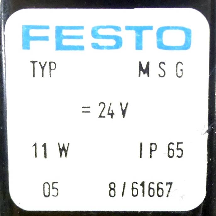 FESTO Magnetspule MSG (8/61667)