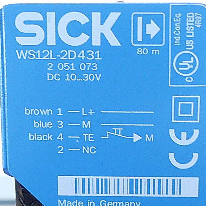 SICK Einweg-Lichtschranke 2051073 2 051 073 (WA12L-2D431)