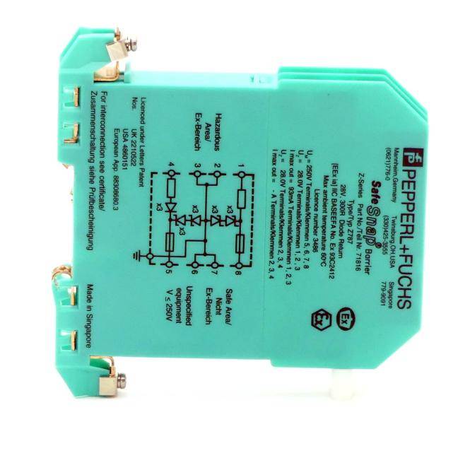 PEPPERL+FUCHS Sicherheitsrelais Z787 (71816)