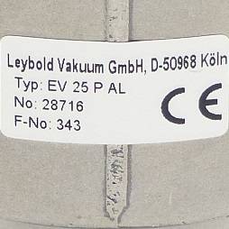 leybold Eckventil EV 25 P AL (28716)