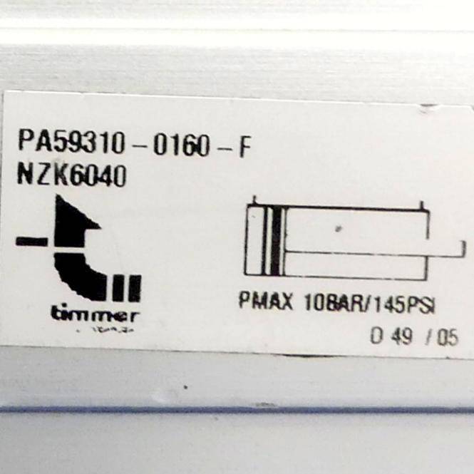 Timmer Pneumatikzylinder (PA59310-0160-F)