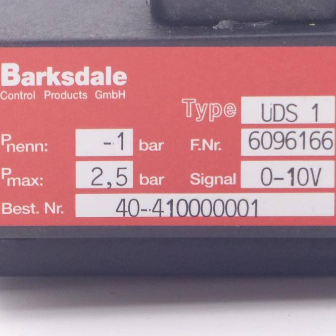 Barksdale Druckschalter UDS 1 (40-410000001)
