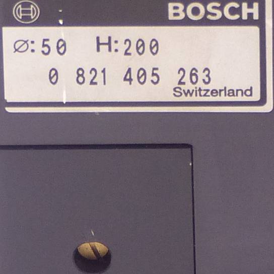 BOSCH Kompaktzylinder 50 x 200 (0 821 405 263)