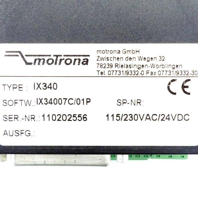 MoTrona SSI-Absolutwertanzeige (IX340)