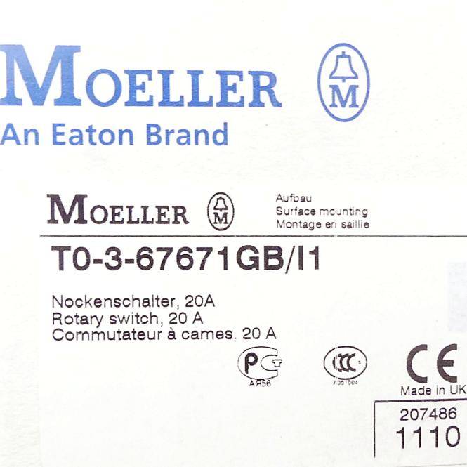 Moeller Nockenschalter (T0-3-67671GB/I1)