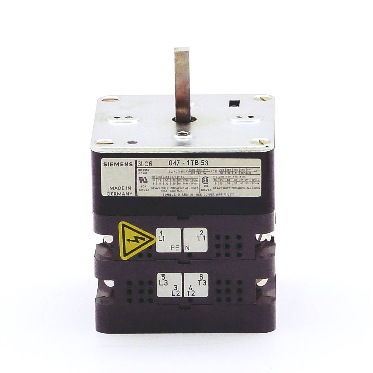 Siemens Hauptschalter (3LC6 047-1TB53)