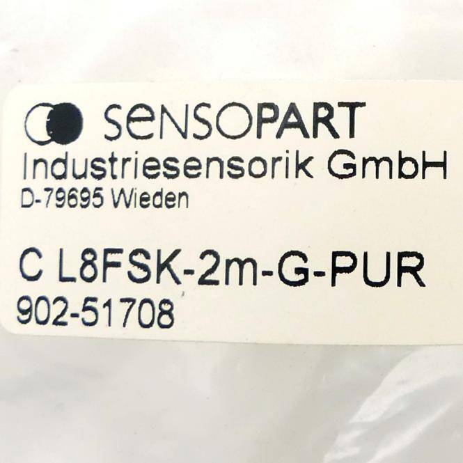SENSOPART Kabel CB L8FSK/L8FSK-2m-GG-PUR (902-51719)