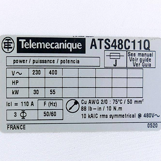TELEMECANIQUE Sanftanlasser Altistart 48 (ATS48C11Q)