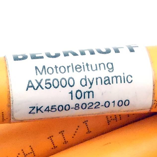 BECKHOFF Motorleitung AX5000 dynamic (ZK4500-8022-0100 9m)