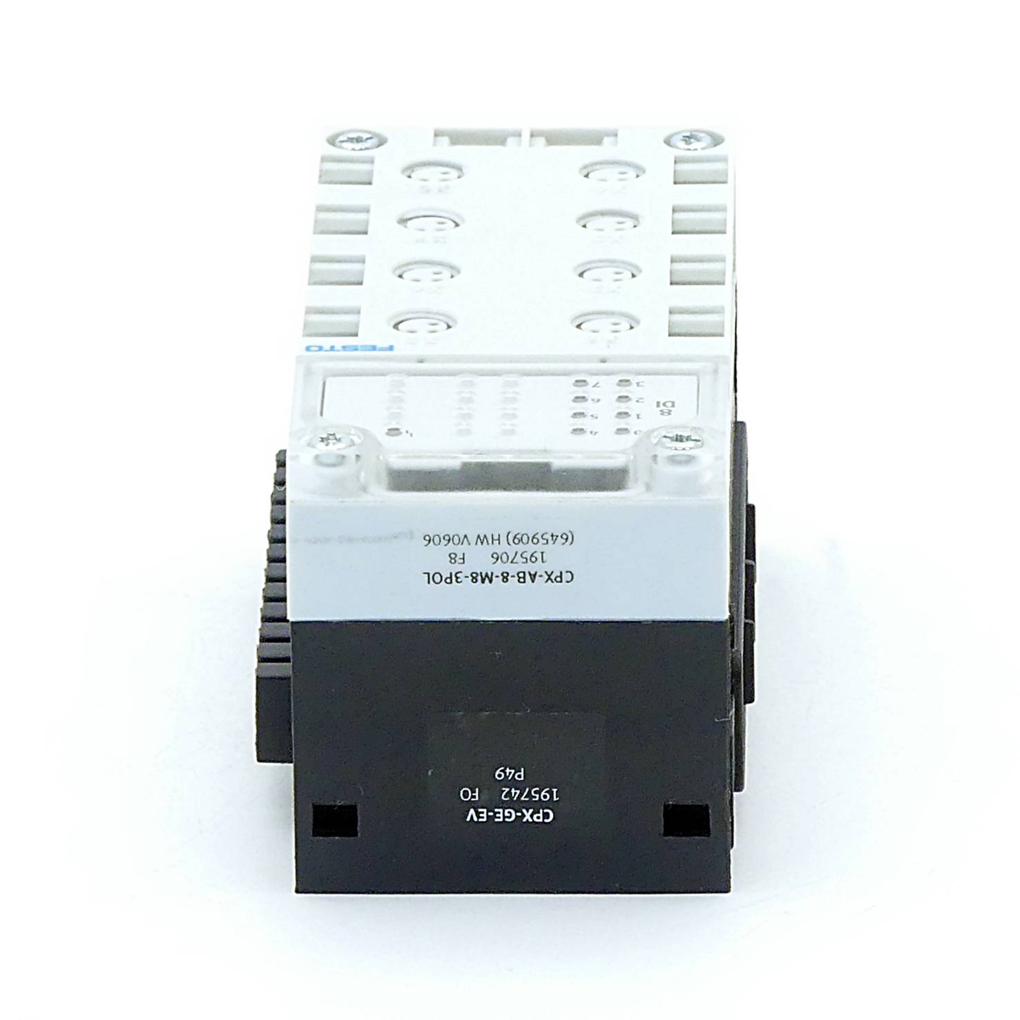 FESTO Anschlussblock PX-GE-EV / CPX-AB-8-M8-3POL (195742 / 195706)