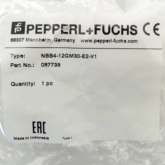 PEPPERL+FUCHS Näherungssensor Induktiv NBB4-12GM30-E2-V1 (87739)