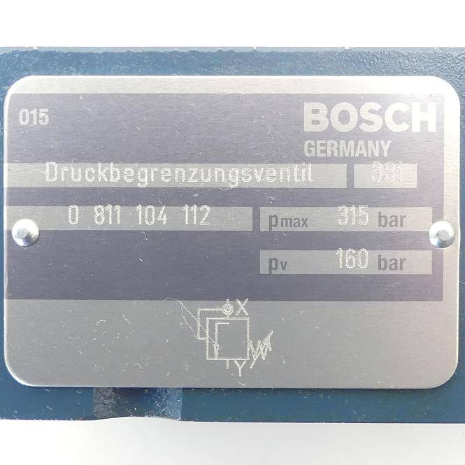 Bosch Druckbegrenzungsventil (0 811 104 112)