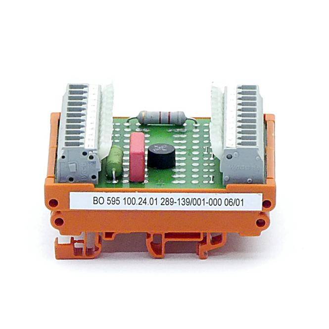 WAGO Gleichrichter (BO 595 100.24.01 289-139/001-000 06/01)