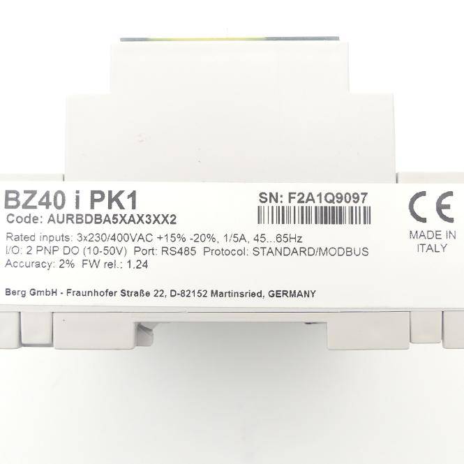Berg Messwandlerzähler (BZ40i PK1)
