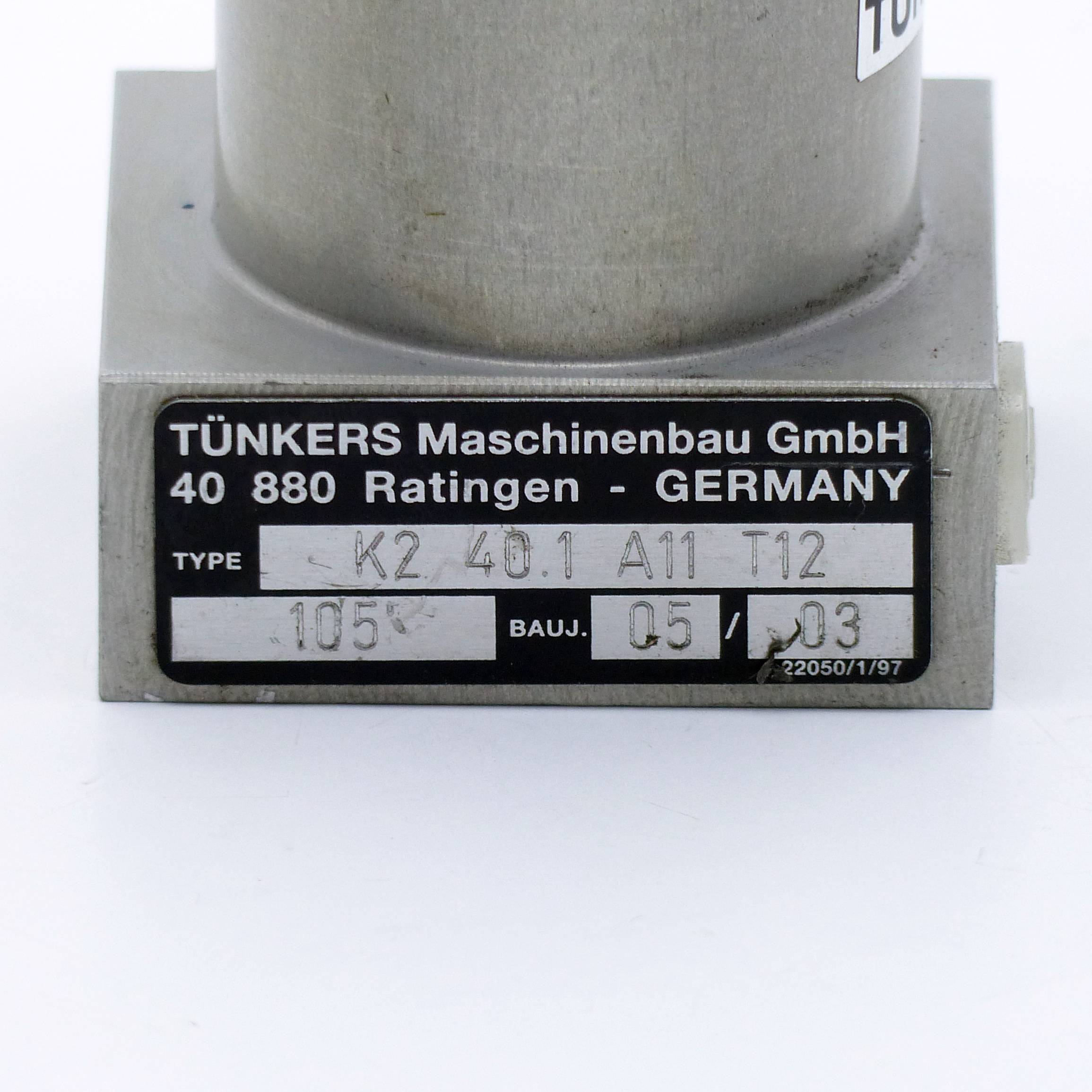 Tünkers Pneumatikspanner 105° (K2 40.1 A11 T12)
