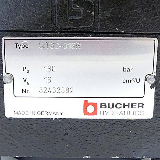 BUCHER HYDRAULICS Zahnradpumpe (QT32-016R)