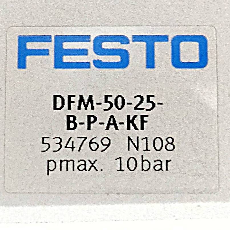 FESTO Führungszylinder DFM-50-25-B-P-A-KF (534769)