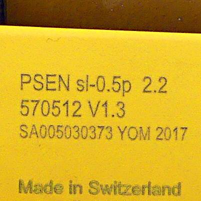 Pilz Sicherheitsschalter PSEN sl-0.5p b2.2 (570512 V1.3)