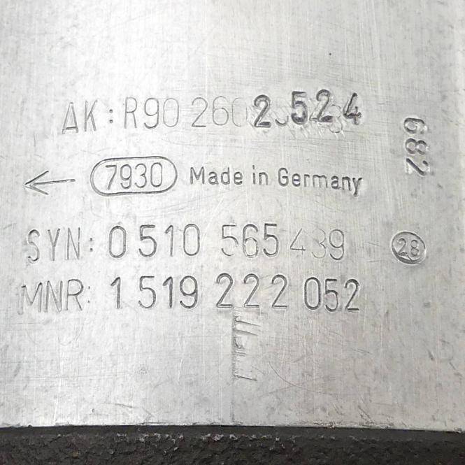 Bosch Zahnradpumpe / Doppelpumpe 0 510 565 439 (1 519 222 052; 1 517 222 380)