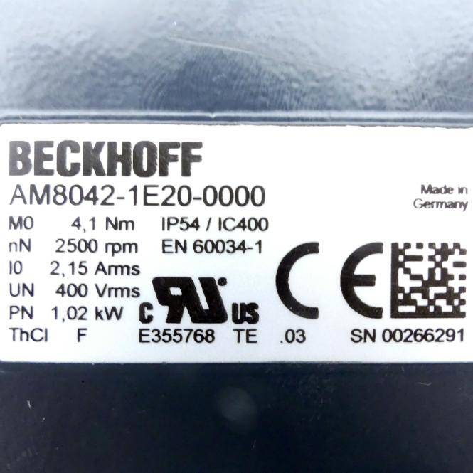 BECKHOFF Servomotor (AM8042-1E20-0000)