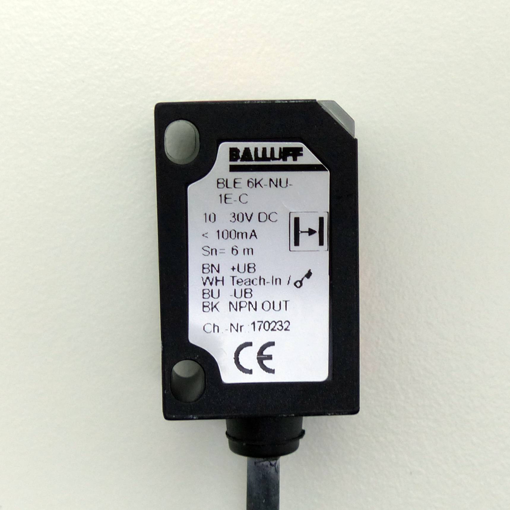 BALLUFF Photoelektrischer Sensor (BLE 6K PU-1E-C-02)
