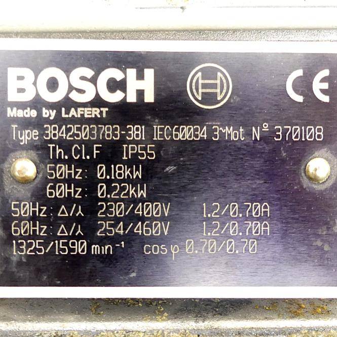 Bosch Drehstrommotor IEC 60034 (3842503783-381)