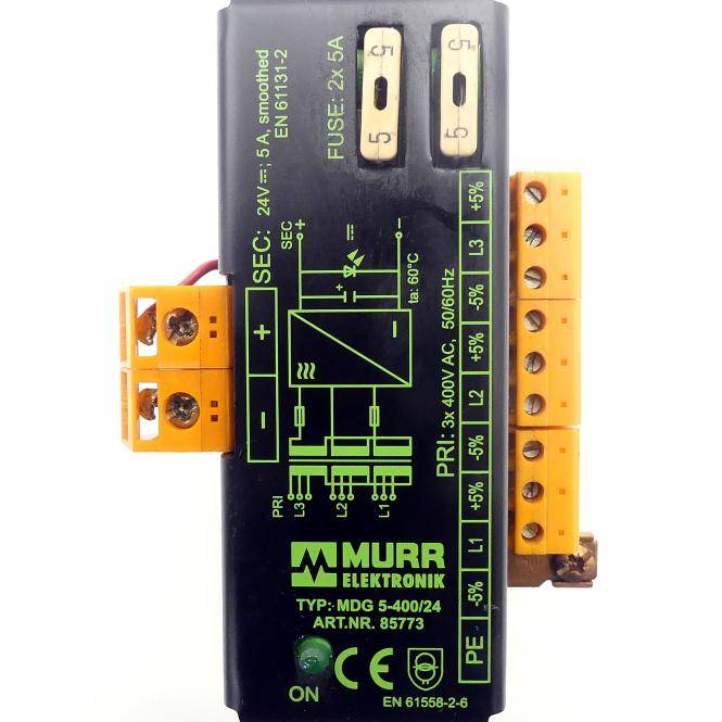 Murrelektronik Trafonetzgerät MDG 5-400/24 (85773)