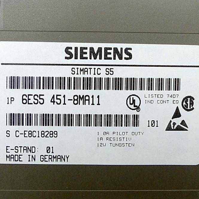 Siemens Digitalausgangsmodul Simatic S5 (6ES5 451-8MA11)