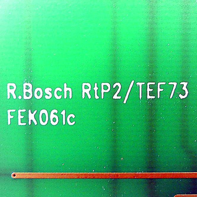 Bosch Platine RtP2/TEF73 (FEK061c)