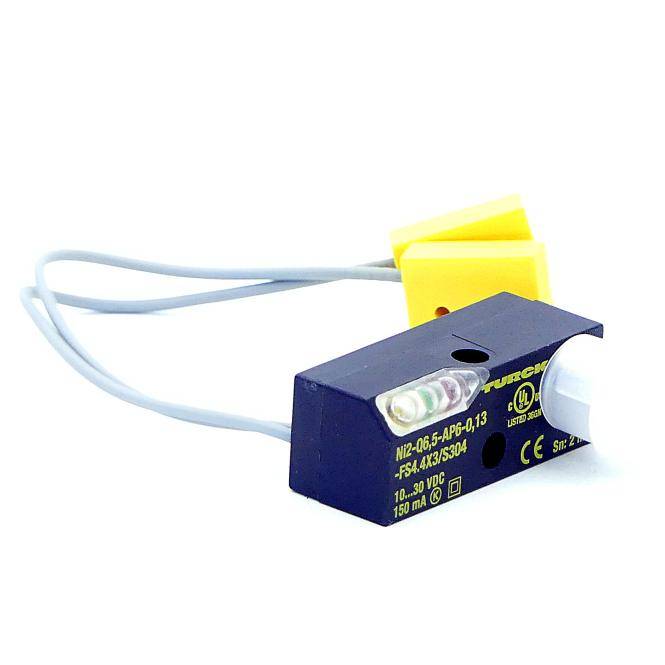 Turck Magnetic Field Sensor Ni2-Q6,5-AP6-0,13-FS4.4X3/S304 (Ni2-Q6,5-AP6-0,13-FS4.4X3/S304)