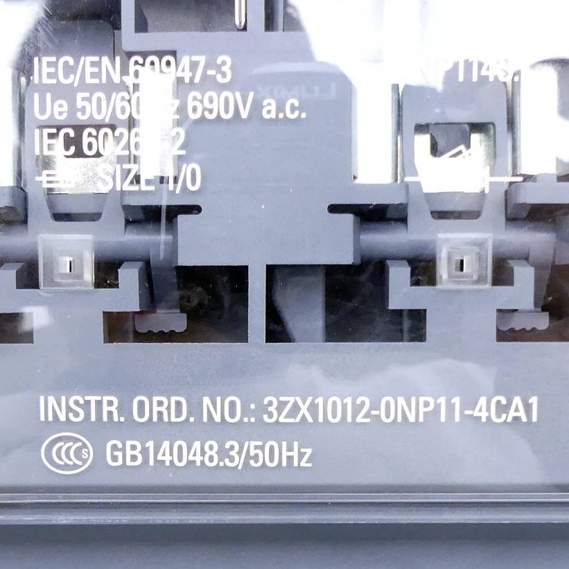 Siemens Sicherungstrennschalter (3ZX1012-0NP11-4CA1)