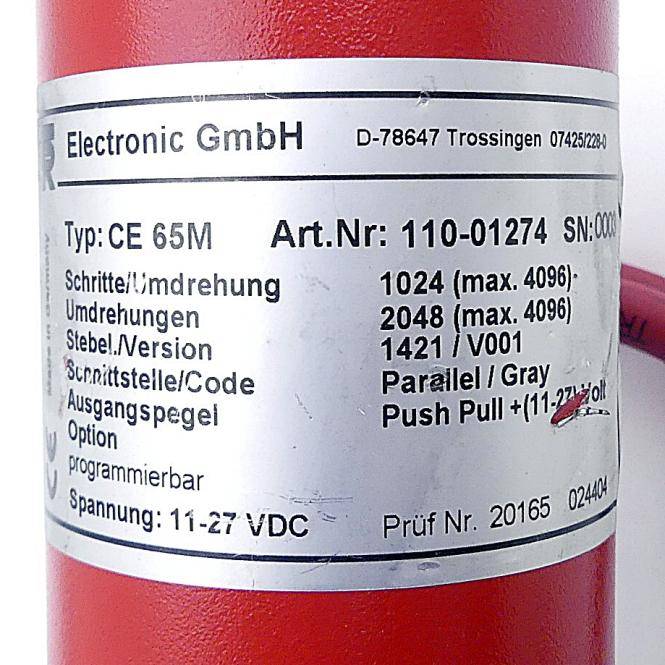 TR Electronic Drehgeber CE 65M (110-01274)
